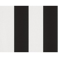 Tapeta 3342-13 Biało-Czarne Pasy