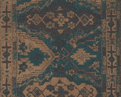 Tapeta 37868-2 Zielony Dywan Tkanina