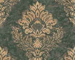 Tapeta 37901-1 Zielony Ornament