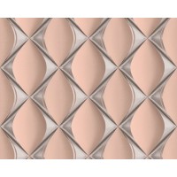 Tapeta 38691-4 Różowe wzory 3D