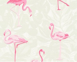 Tapeta 35980-1 Różowe Flamingi