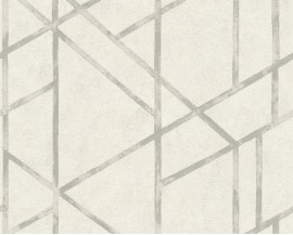 Tapeta 36928-5 Białe Graficzne Wzory