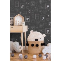 Tapeta 36991-3 Grafitowe ramki