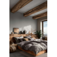 Tapeta 7911220 Szara Plecionka