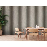 Tapeta 39109-2 Naturalne Szare Lamele