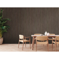 Tapeta 39109-3 Ciemne brązowe lamele