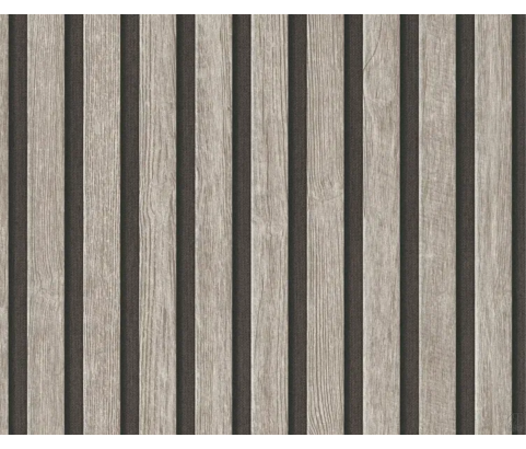 Tapeta 39109-2 Naturalne Szare Lamele