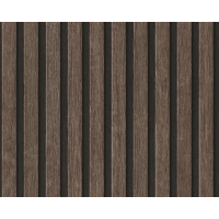 Tapeta 39109-3 Ciemne brązowe lamele