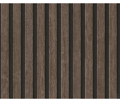 Tapeta 39109-3 Ciemne brązowe lamele