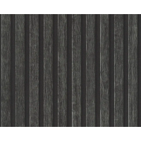 Tapeta 39109-4 Czarne lamele