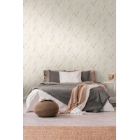 Tapeta ścienna 37855-6 Szary Marmur