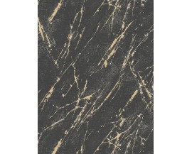 Tapeta 39336-2 Czarno złoty marmur