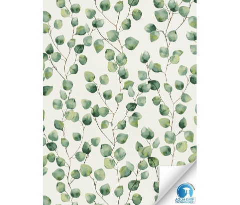 Tapeta z klejem 78454-1Zielone liście brzozy