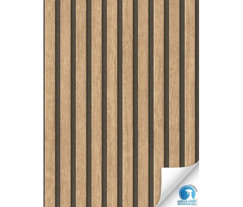Tapeta z klejem 78459-1 Naturalne drewniane lamele