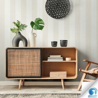 Tapeta z klejem 78721-1 beżowe pasy