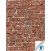Tapeta z klejem czerwona cegła