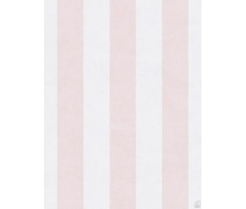 TAPETA DZIECIĘCO MŁODZIEŻOWA RÓWNOMIERNE RÓŻOWE PASY FLIZELINA