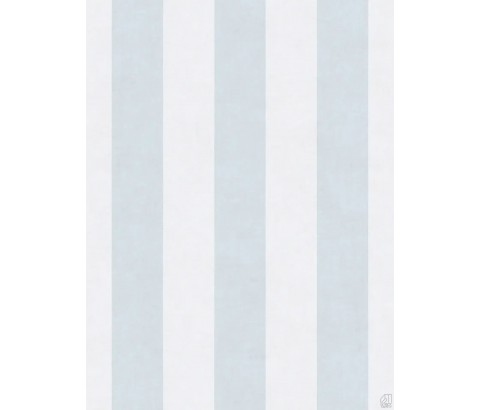 TAPETA DZIECIĘCO MŁODZIEŻOWA RÓWNOMIERNE BŁEKITNE PASY FLIZELINA