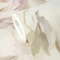 TAPETA DO SALONU I SYPIALNI PASTELOWE KWIATY RÓŻE NA FLIZELINIE