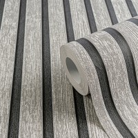 Tapeta 79041-5 Wypukły lamel szare drewno