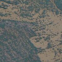 Tapeta 79019-2 Ornament zielono złoty