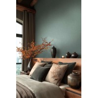 Tapeta 37395-3 Zielone tło tkanina