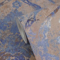 Tapeta 79019-1 Ornament granatowy