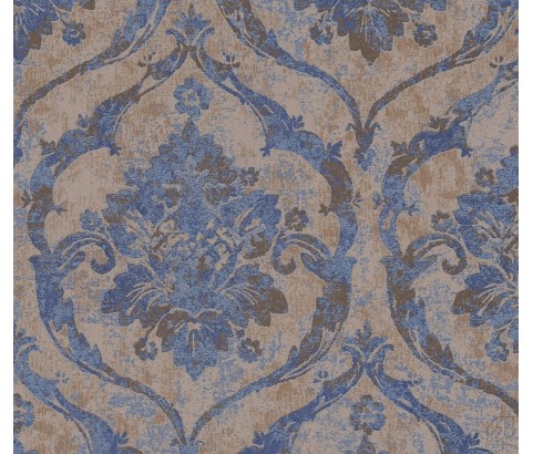 Tapeta 79019-1 Ornament granatowy