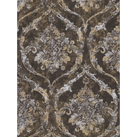 Tapeta 79019-4 Orament brązowo beżowy