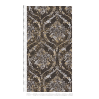 Tapeta 79019-4 Orament brązowo beżowy