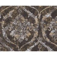 Tapeta 79019-4 Orament brązowo beżowy