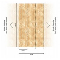 Tapeta 39868-1 Retro beżowo-złota