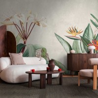 Tapeta 39917-1 Mural duże kwiaty