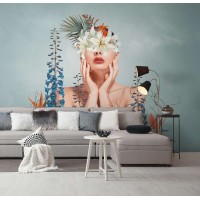 Tapeta 39911-1 Mural kobieta i natura