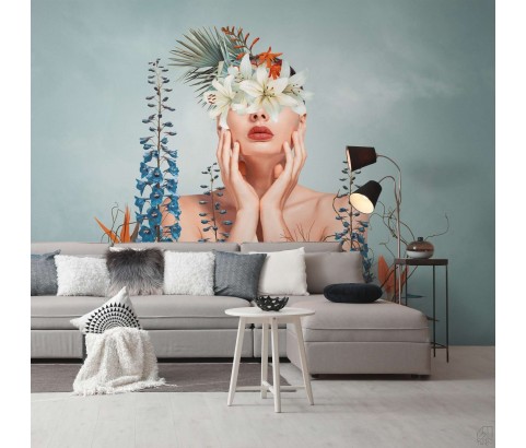 Tapeta 39911-1 Mural kobieta i natura