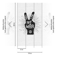 Tapeta 39829-1 Make Love Not War