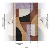 Tapeta 39859-1 Geometryczna elegancja