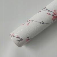 Tapeta gałązki z różowymi kwiatami