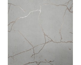 Tapeta przecierany beton ze złotem