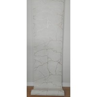 Tapeta przecierany beton ze złotem