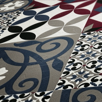 Tapeta płytki wzór marokański