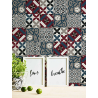 Tapeta płytki wzór marokański