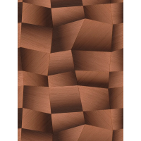 Tapeta 79197-1 efekt 3D brąz metaliczny
