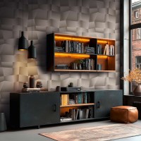 Tapeta 79197-2 3D szary metaliczny