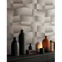 Tapeta 79197-2 3D szary metaliczny