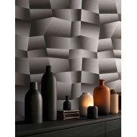 Tapeta 79197-5 3D grafit metaliczny
