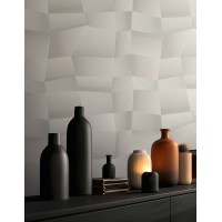 Tapeta 79197-3 3D biało szara