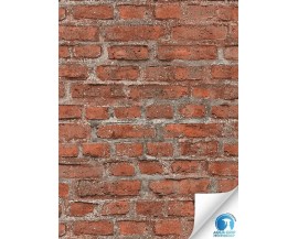 Tapeta z klejem 78456-1 czerwona cegła