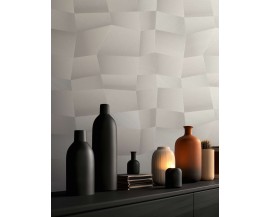 Tapeta 79197-3 3D biało szara